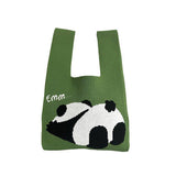 CARTOON PANDA 2024 NEW KNITTED HANDBAG_CWAB2385
