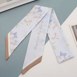 LONG BOHO SCARF HAIR RIBBON PURSE STRAP_CWASC0074