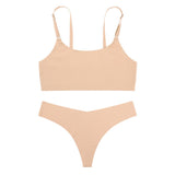 Women Plus Size T-Underwear Bra Set_Cwmu0052