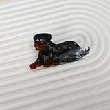 Cartoon Corgi Hair Claw Clip, Acetate Material_Cwaha6433