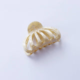 PUMPKIN HAIR CLAW 8 8CM LARGE RETRO FRENCH CLIP_CWAHA2610
