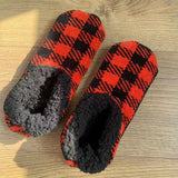 Winter Snowflake Soft-Soled Socks Slippers_Cwms1214