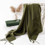 COZY SOLID COLOR WINTER SCARF WITH FOR WOMEN_CWASC0991