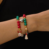 CHRISTMAS TREE NEW LOVE MAGNETIC BRACELET_CWAJE2407