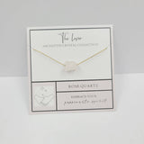 NATURAL STONE PENDANT NECKLACE WITH CARD_CWAJE1049