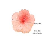 GRADIENT FLOWER HAIR CLAW ELEGANT SUMMER STYLE_CWMM4996