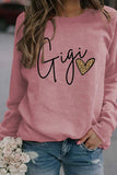 Valentine Letter Printed Long Sleeve Pullover_Cwtstl0968