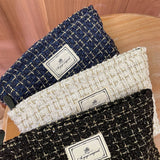 Plaid Makeup Baglarge Travel Canvas Hand Washpouch_Cuab00730