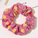 CUTE AVOCADO PEACH HAIR BAND AND HAIR TIE_CWAHA1653