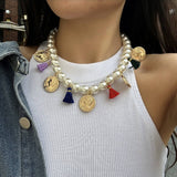 NEW TEMPERAMENT RETRO WOMENS NECKLACE_CWMM3180