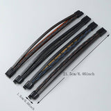 MULTI LAYER HAND WOVEN PU LEATHER CROSS BRACELET_CWMM4528