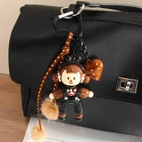 CUTE SPLIT GIRL DOLL KEYCHAIN WITH HEART CHARM_CWMM7829