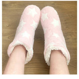 Warm And Soft Soles For Comfort Sock Slippers_Cwms1207