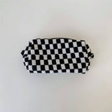 PLAID WASH BAG COSMETIC BAG_CWAB1031