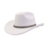 Western Cowboy Fedora Hat For Couples_Cwah04412