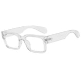 STUDDED SQUARE PC FRAME SUNGLASSES UNISEX_CWASG1156