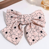 SIMPLE AND ELEGANT FLOWER DOT BOW CLIP_CWAHA2301