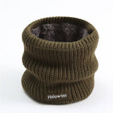 SOLID COLOR EMBROIDERED LETTERS SIMPLE NECK GAITER_CWASC1040