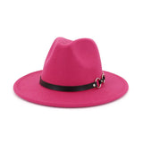 FASHIONABLE ADJUSTABLE WIDE BRIM JAZZ HAT_CWAH2114