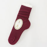 AUTUMN AND WINTER SOLID COLOR RETRO STOCKINGS_CWMS0982