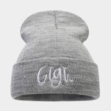 FASHIONABLE LETTER EMBROIDERY CASUAL KNITTED HAT_CWAH2118