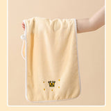 EMBROIDERED THICK CORAL FLEECE BATH TOWEL SET_CWMM2328