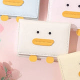 New Cute Yellow Duck Mini 3-Fold Wallet_Cwab06255