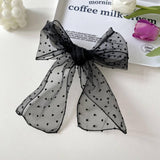 FASHIONABLE POLKA DOT BOW SCARF SCARF_CWASC0767