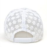 SUMMER LACE FLORAL MESH BASEBALL CAP CWAH1533