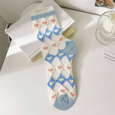 BREATHABLE THIN CARTOON PERSONALIT SOCKS BOAT SOCKS_CWMS0532