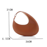 Versatile Oval Large Capacity Shoulder Bag_Cwab1909