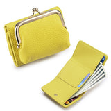 MINI LEATHER TRI FOLD PURSE LARGE CAPACITY_CUAB00379