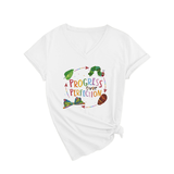 SLIM FIT WOMEN S TEE PROGRESS OVER PERFECTION _CWTTSL0501