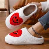 Valentines Day Love Smile Cotton Slippers_Cwshs0557