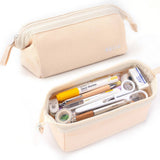 SOLID COLOR SIMPLE BOAT SHAPED PENCIL CASE_CWMM1974