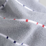 HOUSEHOLD STRIPED COTTON ABSORBENT TOWEL SOFT GIFT_CWMM2317