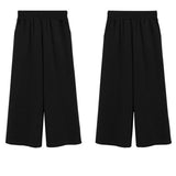 Womens Wide-Leg Pants With Loose, High-Waisted Draping