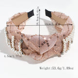 HIGH HEAD PRESSURE MESH KNOTTED HEADBAND_CWAHA2313