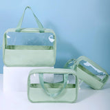 3SET PORTABLE TRANSPARENT WATERPROOF WASH BAG_CWAB0549