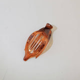 Glossy Matte Oval Hair Clip-Large Duckbill Style_Cwaha07479