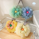 SUNFLOWER BATH BALL 50G LARGE SUPER SOFT BATH POUF_CWMM3328