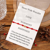 COPPER BEAD PERUVIAN KNOT COPPER CROSS BRACELET_CWMM3859