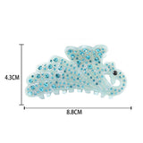 PHOENIX ACRYLIC HAIR CLAW RHINESTONE CARTOON CLIP_CWAHA1004