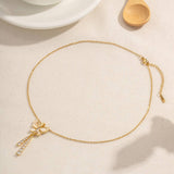 LILY OF THE VALLEY TASSEL BUTTERFLY NECKLACE_CWAHA0919