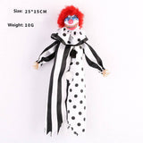 HALLOWEEN HANGING GHOST CLOWN DECORATION_CWAJE05364