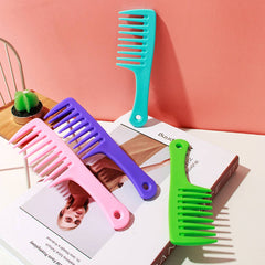 SIMPLE AND PORTABLE LARGE TOOTH WIDE TOOTH COMB_CWMM0923