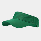 SUMMER SIMPLE SOLID VISOR HAT UNISEX OUTDOOR_CWAH3303