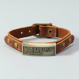 SIMPLE AND FASHIONABLE RETRO LEATHER BRACELET_CWMM4508