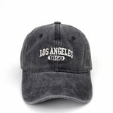 Vintage Washed Letter Embroidered Baseball Cap Cwah1536
