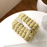 DOUBLE LAYER FABRIC HIGH VALUE COTTON TISSUE BOX_CWMM2246